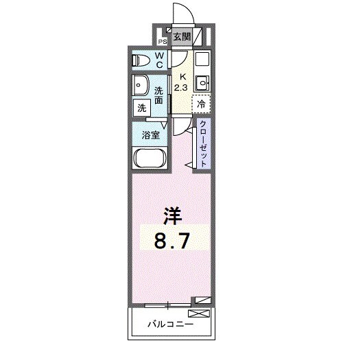 物件間取画像