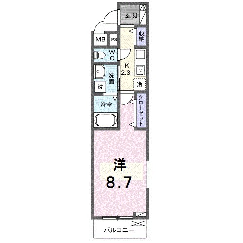 物件間取画像