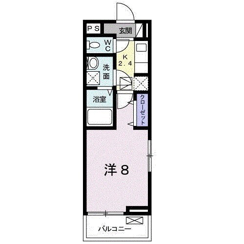 モレーンの物件間取画像