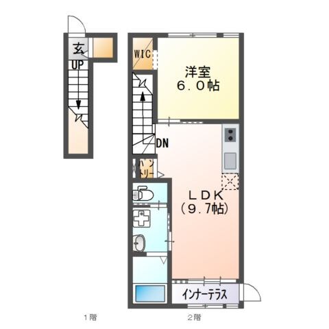 アリビオの物件間取画像