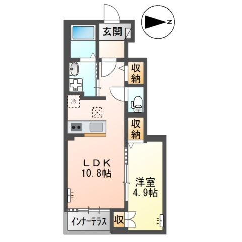 エルシオンIIの物件間取画像
