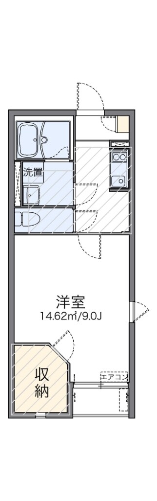 レオネクスト角小林IIの物件間取画像