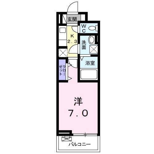 エスポアの物件間取画像