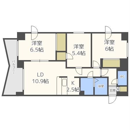 サイラム雅の物件間取画像