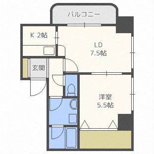 ブリッジひばりヶ丘 　の物件間取画像