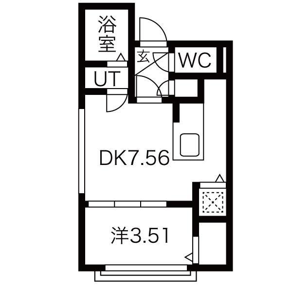 パレス椿の物件間取画像