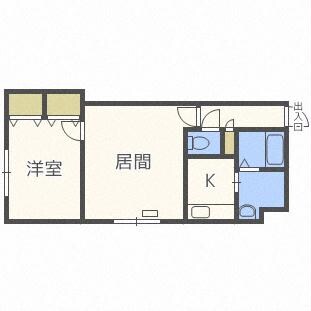 アドヴァンテージN２３の物件間取画像