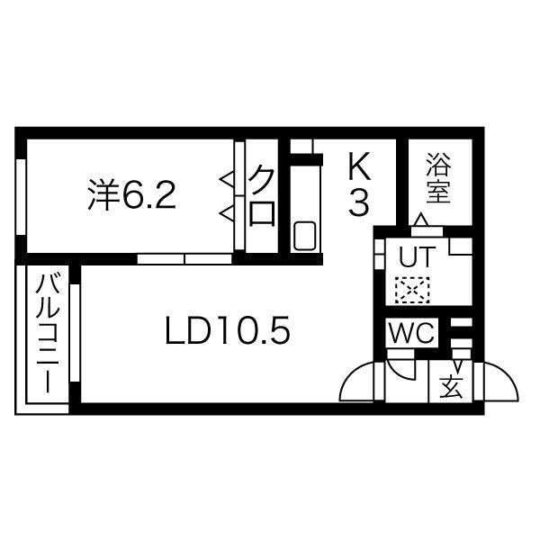 Ａｓｓｅｔ　Ⅰの物件間取画像