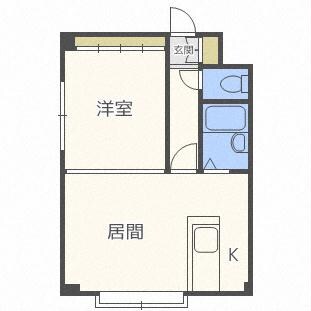 エレガントハウスの物件間取画像