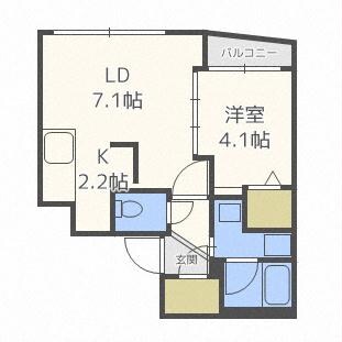 リヴァージュの物件間取画像