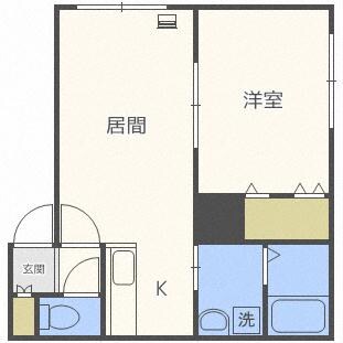 S・Eコートの物件間取画像