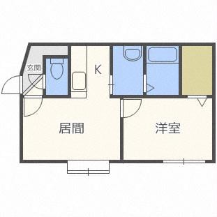 レモンハイツ伏古の物件間取画像