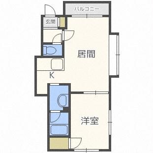 パークシティ新札幌の物件間取画像