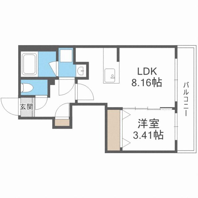 パレス柊の物件間取画像
