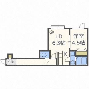 アスリートの物件間取画像