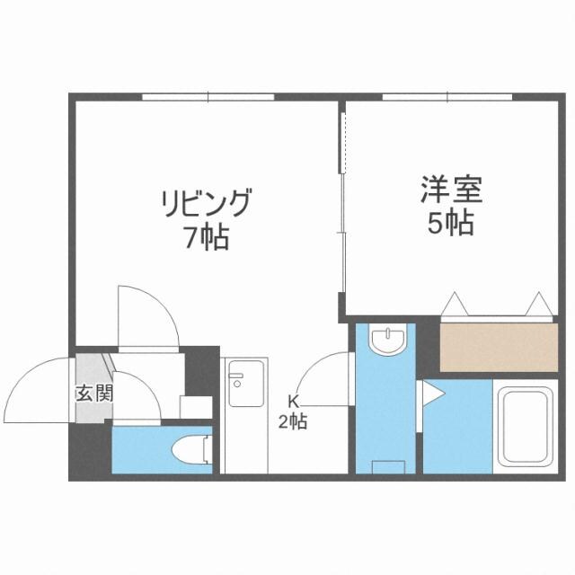 プルメリア栄通の物件間取画像