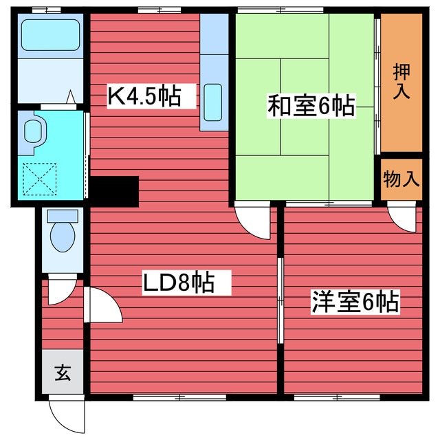 関井ハウスの物件間取画像