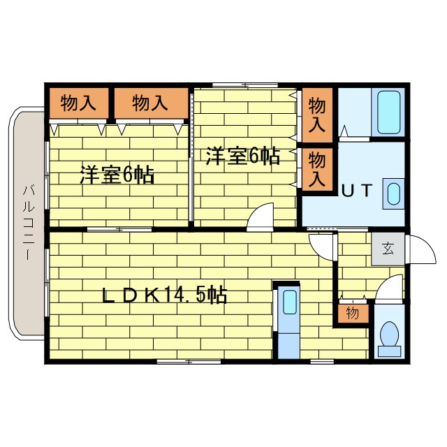 ドミンゴ山鼻の物件間取画像