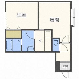 ディエーチ曙の物件間取画像