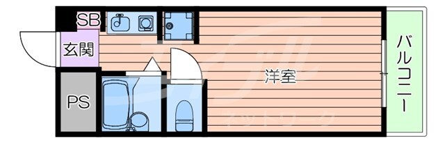 第8東昌ハイツB棟の物件間取画像