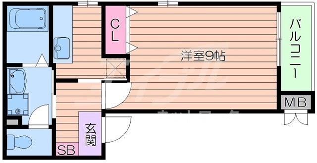 カーサアミーゴの物件間取画像