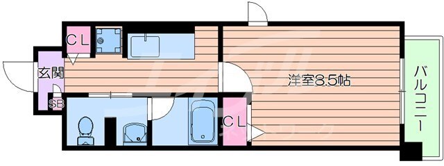 リラクシア千里の物件間取画像