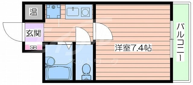 ユートピアヤマトの物件間取画像