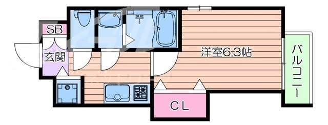 GLAD SYOUJYAKUの物件間取画像