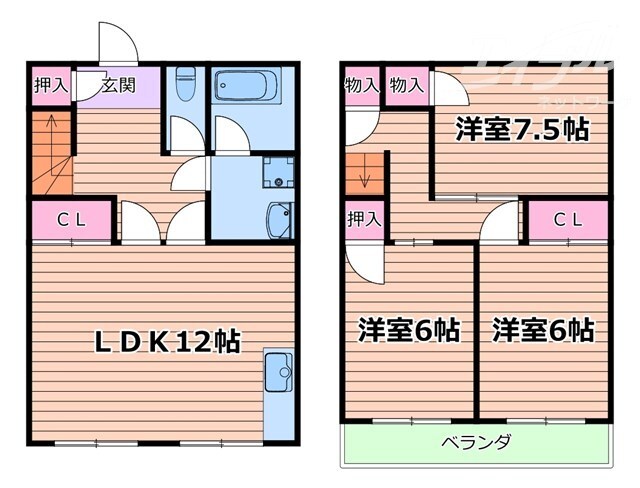 ニューライフ千里の物件間取画像