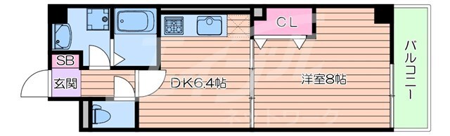 ハックベリー茨木南の物件間取画像