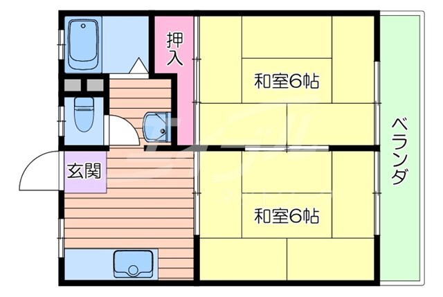 アーバンⅡの物件間取画像