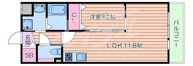 サンシティーグランデⅡの物件間取画像