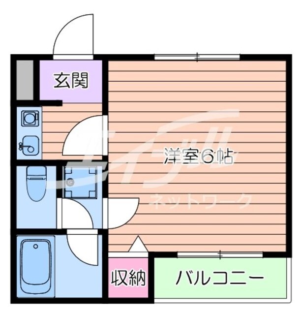 フォレストヴィラの物件間取画像