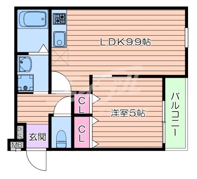 フジパレス正雀本町サウスの物件間取画像