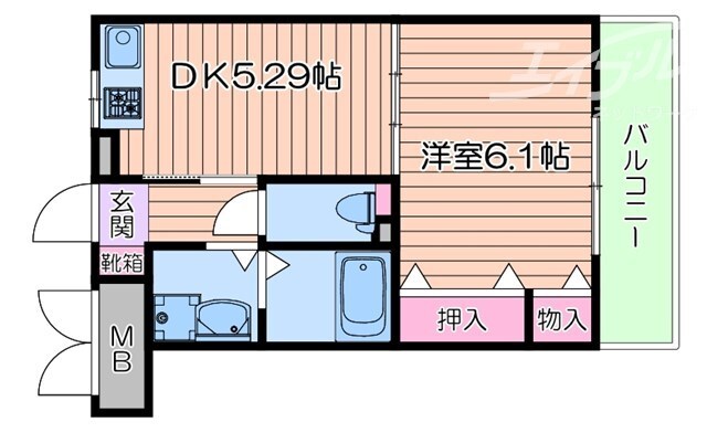 サンステージNの物件間取画像