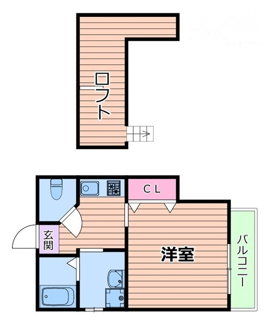 サン・ホワイティ大桐の物件間取画像