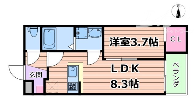 MOVE吹田の物件間取画像