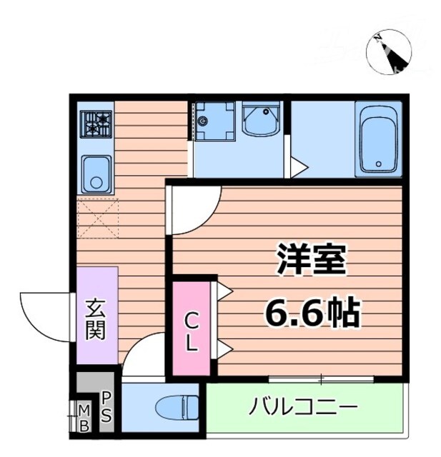 フジパレス吹田内本町の物件間取画像