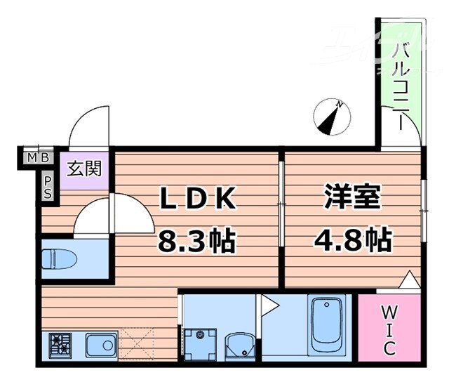 フジパレス吹田内本町の物件間取画像