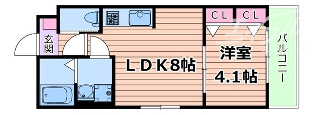 オルタンシアキューブの物件間取画像