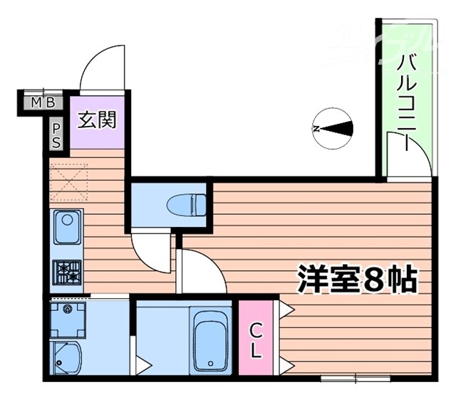 フジパレス井高野駅東の物件間取画像