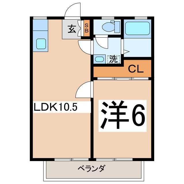 サンシティー寿の物件間取画像