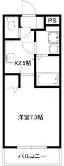 プラッツ上石田の物件間取画像