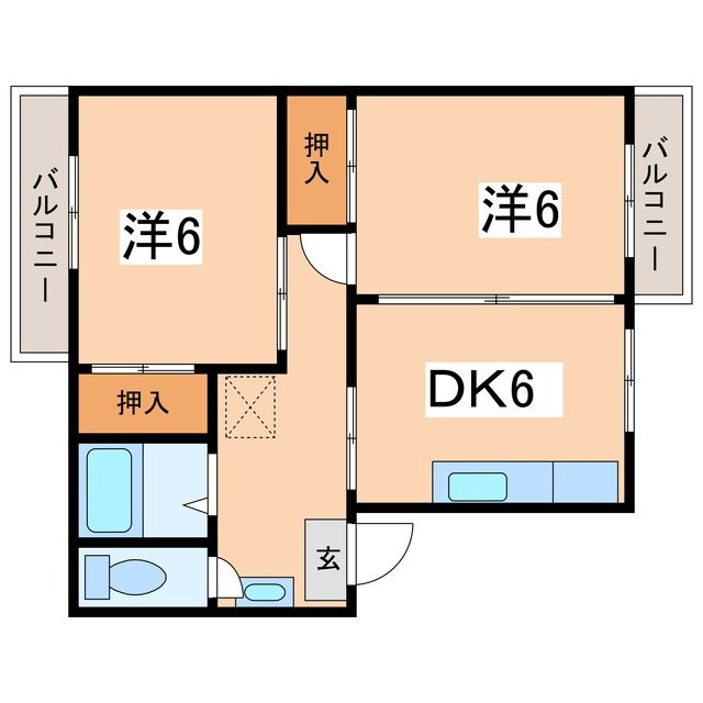 内藤ハウスの物件間取画像