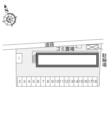 レオパレス甲斐住吉の物件内観写真