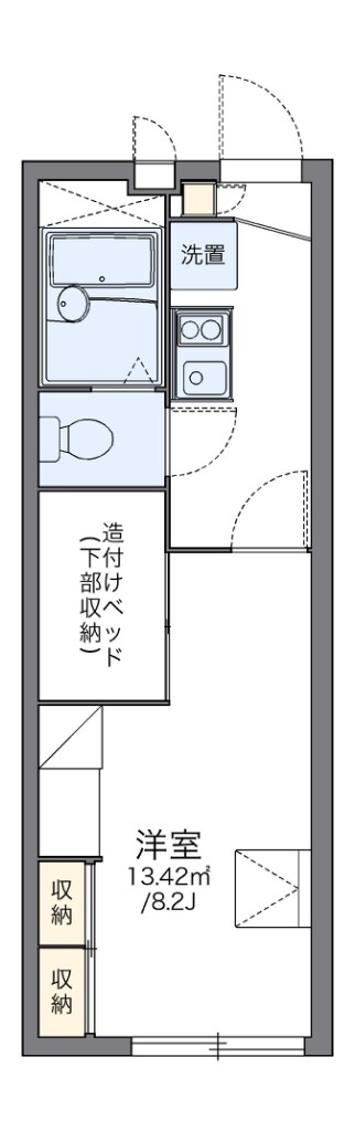 レオパレス魁の物件間取画像