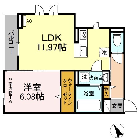 ピュア清水新居の物件間取画像