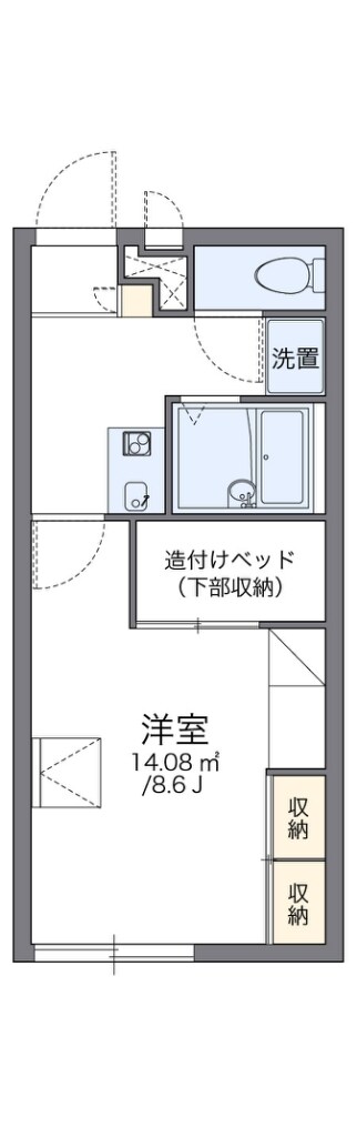 レオパレスＴＡＩＳＥＩの物件間取画像