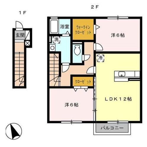 グランドソレーユⅡ　の物件間取画像