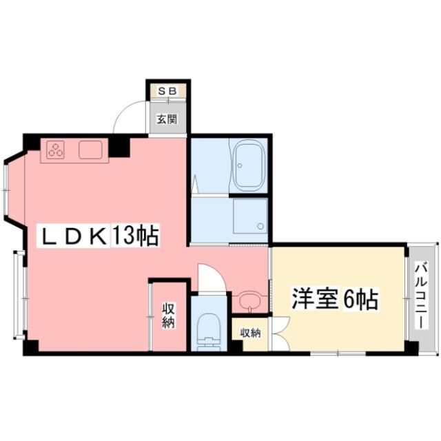 ステーションハイツの物件間取画像